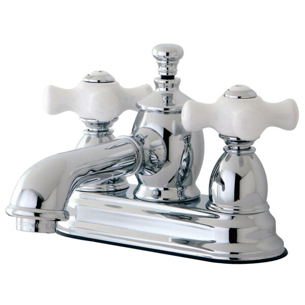 KS7001PX 4" Centerset Bathroom Faucet, Polished Chrome